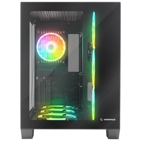RAMPAGE ICEWAVE 7-RGB FAN+KONTROLCÜLÜ E-ATX PC KASASI