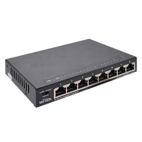 WI-TEK 8port WI-SG108 GIGABIT Yönetilemez Switch