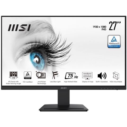 MSI 27'' IPS PRO MP273 5MS 75HZ HDMI-DP EV OFİS MONİTÖRÜ 1920X1080