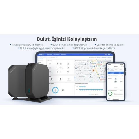 <![CDATA[RUIJIES 5port RG-EG105GW(T) GIGABIT YÖNETİLEBİLİR VPN ROUTER]]>