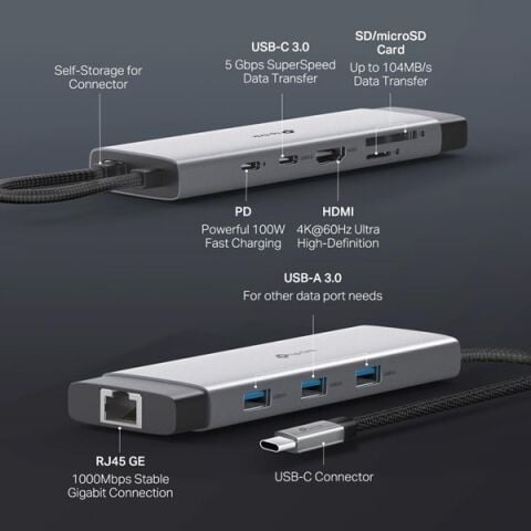 TP-LINK UH9120C 4K USB Type-C 9in1 Dock