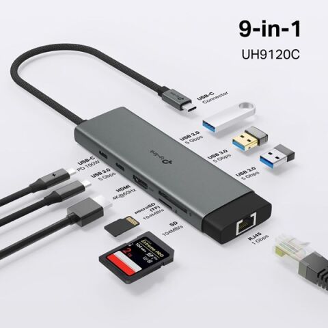 TP-LINK UH9120C 4K USB Type-C 9in1 Dock