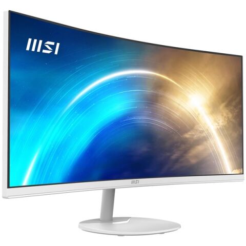 MSI 34'' VA PRO MP341CQW 100HZ HDMI-DP KAVISLI EV OFIS MONİTÖRÜ 3440X1440 BEYAZ