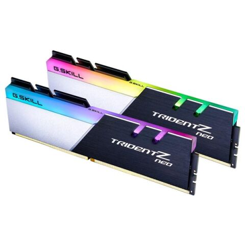 GSKILL 64GB (2X 32GB) DDR4 4000MHZ CL18 DUAL KIT RGB PC RAM TRIDENT Z NEO F4-4000C18D-64GTZN