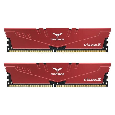 TEAM 16GB (2X 8GB) DDR4 3200MHZ CL16 RGB PC RAM T-FORCE TLZRD416G3200HC16FDC01 KIRMIZI