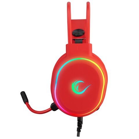 <![CDATA[Rampage ROGUE Kırmızı USB RGB Ledli Gaming Oyuncu Mikrofonlu Kulaklık]]>