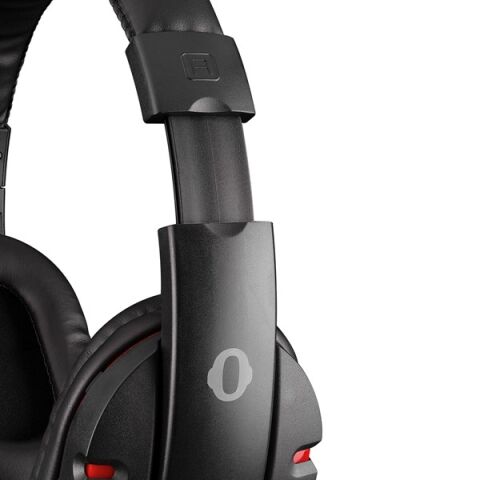 <![CDATA[SNOPY Conqueror USB Siyah/Kırmızı Gaming Mikrofonlu Kulaklık SN-338]]>