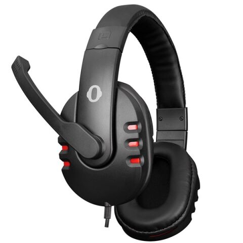 <![CDATA[SNOPY Conqueror USB Siyah/Kırmızı Gaming Mikrofonlu Kulaklık SN-338]]>