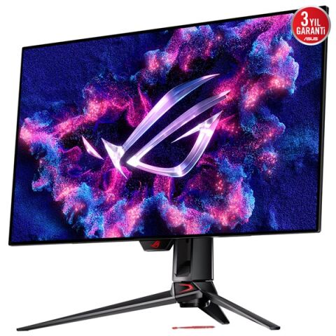 ASUS 31.5'' OLED ROG SWIFT OLED PG32Ucdp 0.03 MS (4K-240Hz/Fhd-480Hz) HDMI-DP GAMING MONİTÖR 3840X2160