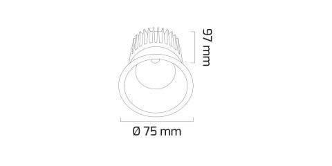 Goya Gy 1730-14 14 Watt On - Off Led Armatür