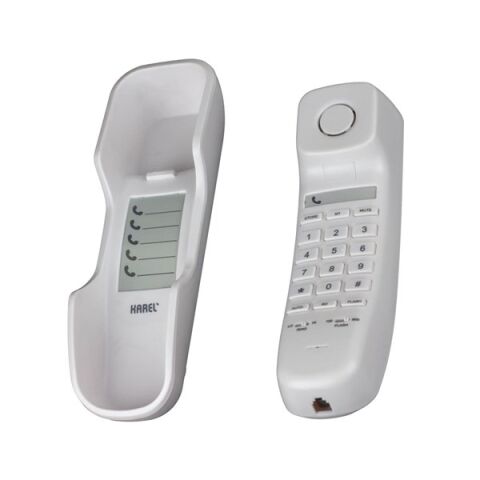 KAREL TM902 Duvar Tipi Telefon Beyaz