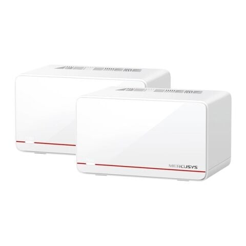 MERCUSYS HALO H37BE (2-Pack) WIFI7 BE6500 DUAL BAND ROUTER 2-li paket