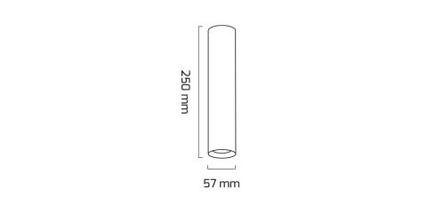 Goya Gy 1856-27 14 Watt Sıva Üstü Sarkıt LED Armatür