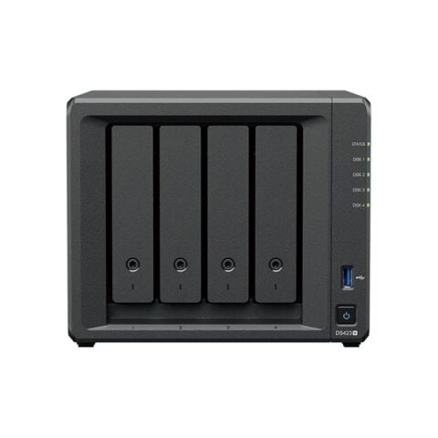 <![CDATA[SYNOLOGY DS423 PLUS 2G CELERON QC- 2 GB RAM- 4-diskli Nas Server (Disksiz)]]>