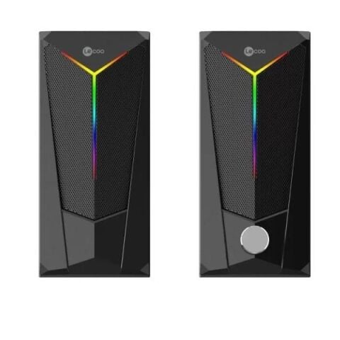 <![CDATA[LENOVO LECOO DS104 1+1 Siyah 6w RMS Hoparlör RGB Ledli]]>
