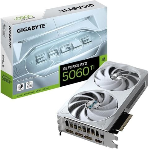 GIGABYTE 16GB EAGLE OC GV-N506TEAGLEOC ICE-16GD GDDR7 128bit HDMI DP PCIe 5.0 Beyaz