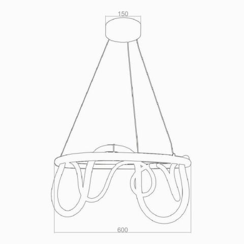 Sarkıt Led Avize Sloping PLA32113