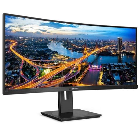 PHILIPS 34'' VA 345B1C/00 4MS 100HZ HDMI-DP KAVISLI KURUMSAL MONİTÖR 3440X1440