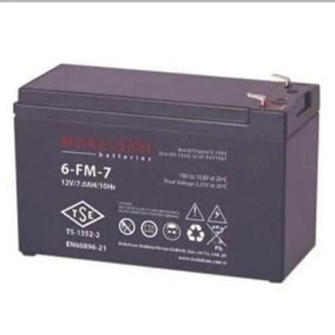 MAKELSAN 12v 7amper 6-FM-7 Kuru Tip Akü