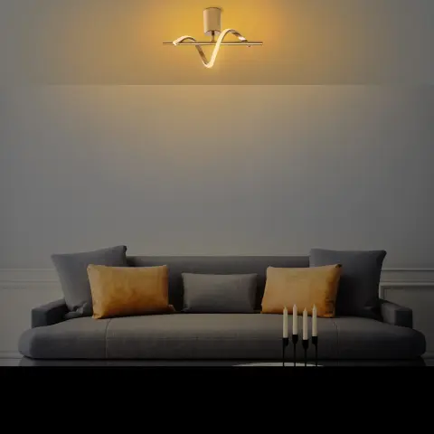 Parlak Gold Led'Li Avize PER-13515