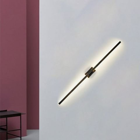 Led Aplik PLA74126 Denge Duvar Aplik Beyaz RAL9003 - 4000K - Ilık Beyaz