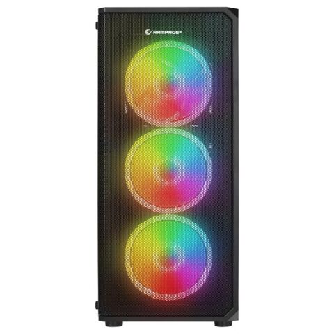 RAMPAGE 550W 80+ HELIOS MESH GAMING MID-TOWER PC KASASI