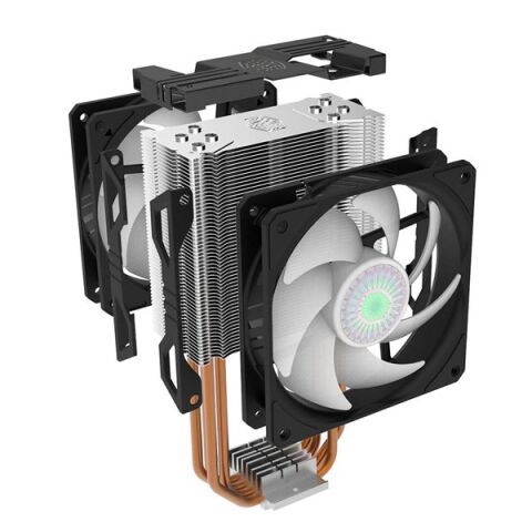 COOLERMASTER 120mm Dual Fan Hyper 212 Turbo RR-212TK-18PA-R1 Hava Soğutmalı AM5-1700p İşlemci Fanı