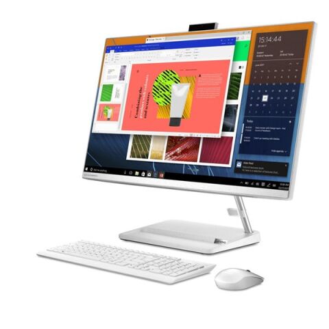 LENOVO 23.8'' IDEACENTRE F0GH00Q3TX CORE i5 12450H 8GB RAM- 512GB NVME O/B UHD FDOS Beyaz