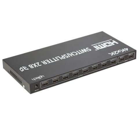 Uptech KX1428 HDMI 2x8 Matrix Switch with Ultra HD 4K support