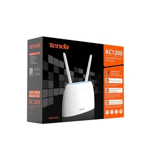 <![CDATA[TENDA 4G09 4G301 1200mbps AC1200 Dual Band 4G LTE Router]]>