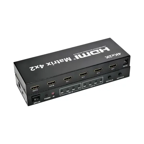 Uptech KX1442 HDMI 4x2 Matrix Switch with Ultra HD 4K support