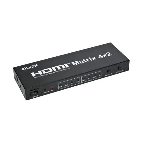 Uptech KX1442 HDMI 4x2 Matrix Switch with Ultra HD 4K support