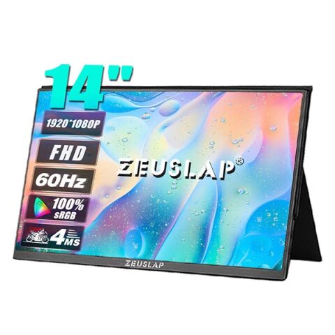 ZEUSLAP 14'' IPS ZL14P 4MS 60Hz TYPE-C Taşınabilir Monitör (1920 X 1080)