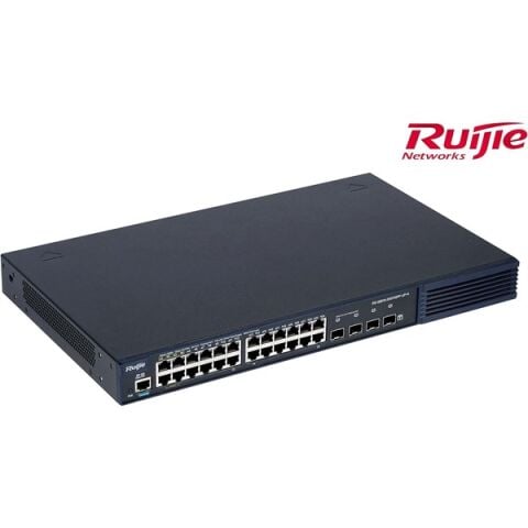 RUIJIE 24port RG-S2910-24GT4XS-UP-H(V3.0) GIGABIT 4-SFP 370W YÖNETİLEBİLİR POE SWITCH