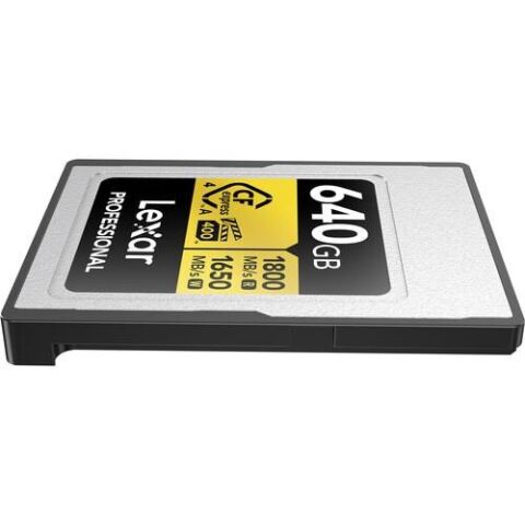 <![CDATA[LEXAR 640GB PROFESSIONAL GOLD LCAGOLD640G- RNENG CFEXPRESS 4.0 TYPE-A KART]]>