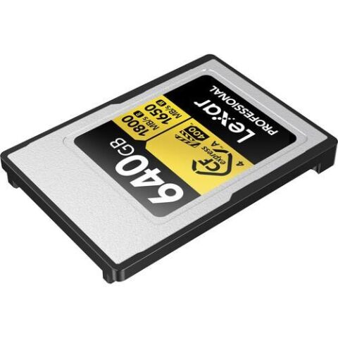 <![CDATA[LEXAR 640GB PROFESSIONAL GOLD LCAGOLD640G- RNENG CFEXPRESS 4.0 TYPE-A KART]]>