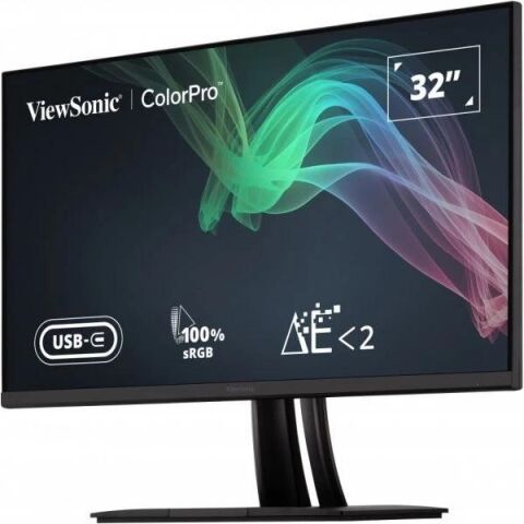 VIEWSONIC 31.5'' IPS VP3256-4K 5MS 60Hz HDMI-DP Pantone Onaylı 0 sRGB GRAFİK TASARIM MONİTÖRÜ 3840X2160