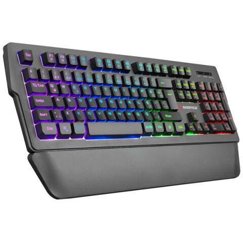 RAMPAGE CLASSY USB RGB Gaming Klavye KB-R62