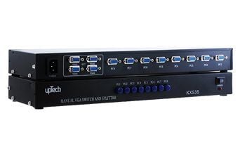 Uptech KX535 VGA Switch 8 PC - 4 Monitör 350MHz
