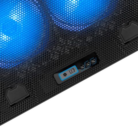 RAMPAGE AD-RC44 13-17'' Siyah 2-FANLI Notebook Soğutucu