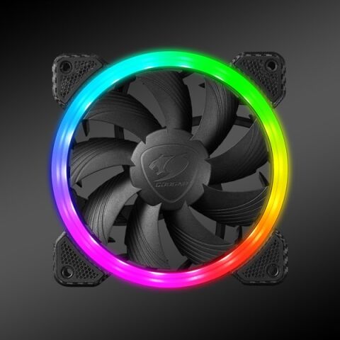 COUGAR VORTEX RGB CF-V12FB-RGB RGB 120mm KASA FANI 3-lü PAKET