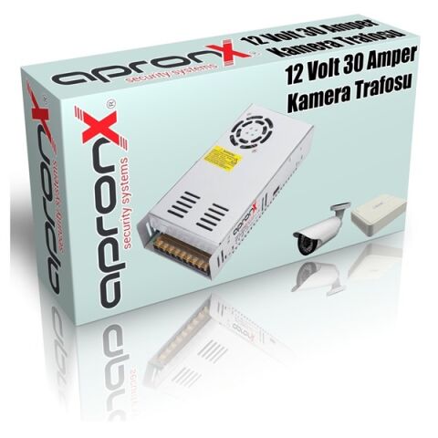 <![CDATA[APRONX 12v 30amper apx-1230a Metal CCTV Adaptör]]>