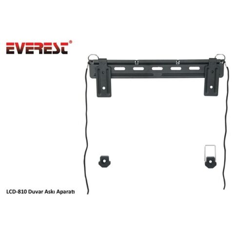 Everest LCD-810 23'' 42'' Güvenlik Kilitli Kablo Tutuclu Duvar Askı Aparatı