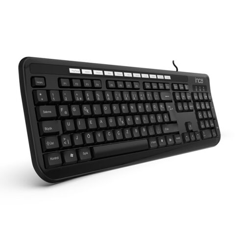 INCA IK-274FU USB F Trk Siyah Multimedya Klavye