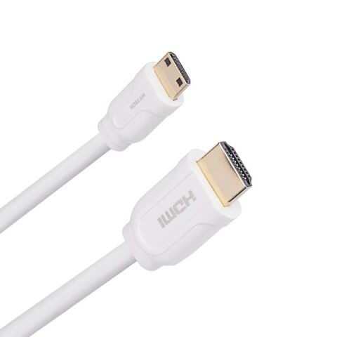 HYTECH 2metre HY-W235 Mini HDMI-HDMI Altın Uçlu 24K 1.4 Ver. 3D Kablo
