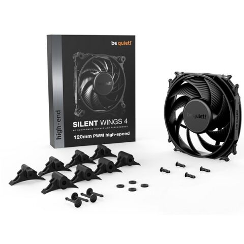 Be Quiet! Silent Wings 4 120Mm Pwm 2500 Rpm  Premium Kasa Fanı 4-Pin - Bl094
