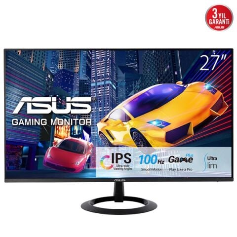 ASUS 27'' IPS VZ27EHF 1MS 100HZ HDMI GAMİNG MONİTÖR 1920X1080