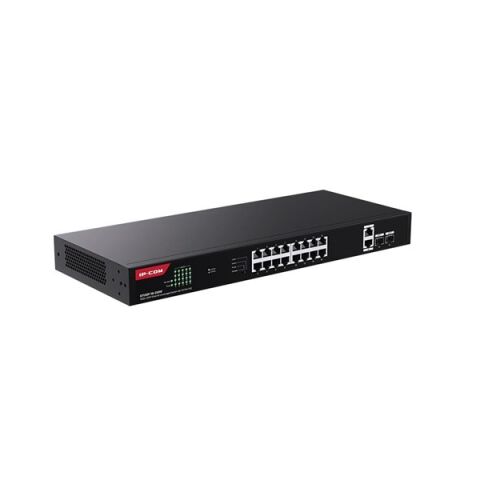 IP-COM 16port G1120P-16-250W GIGABIT 2-UPLINK 2-SFP 230W TAM POE RACKMOUNT SWITCH