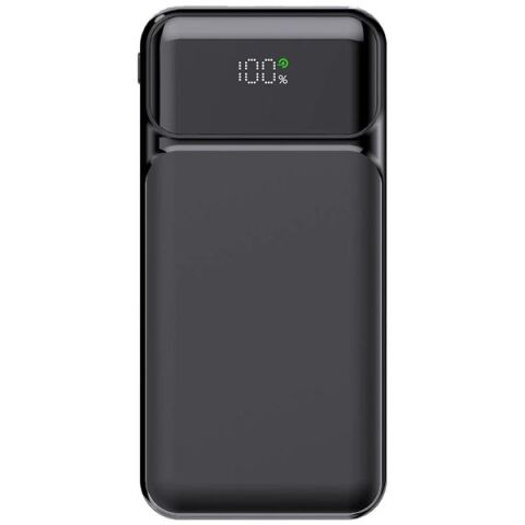 POWERBOOST NIGHT 115B 10000mAh 22.5W LCD GizliLED Siyah Taşınabilir Şarj Cihazı Powerbank