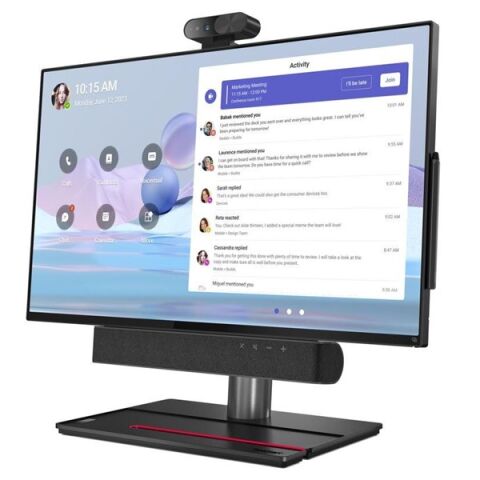 LENOVO 27'' DOKUNMATIK THINKSMART VIEW PLUS 12CN0002TU QUALCOMM QCS8250-8GB RAM-128GB UFS3.1-ANDOROID VIDEO KONFERANS SİSTEMİ